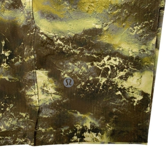 Lululemon T.H.E. Linerless Short 9" High Dive Auric Gold Multi Size XXL - Picture 9 of 11